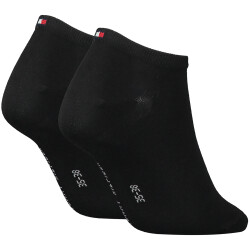 2er Pack TOMMY HILFIGER Sneakersocken Damen 200 - black...