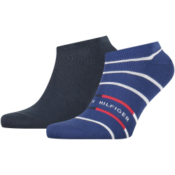 2er Pack TOMMY HILFIGER Breton Stripe Sneakersocken...