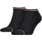 2er Pack TOMMY HILFIGER Iconic Sneakersocken Herren 200 - black 39-42