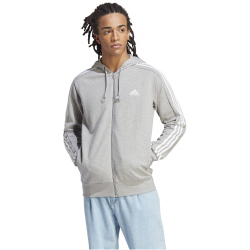 adidas Essentials French Terry 3-Streifen Hoodie Herren...