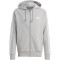 adidas Essentials French Terry 3-Streifen Hoodie Herren 000 - mgreyh/white 4XL