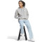 adidas Essentials French Terry 3-Streifen Hoodie Herren 000 - mgreyh/white 4XL