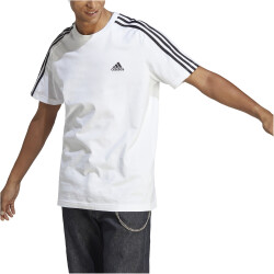 adidas Essentials Freizeitshirt Herren 000 - white/black XS