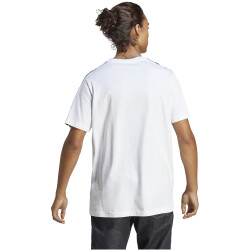 adidas Essentials Freizeitshirt Herren 000 - white/black XS
