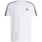adidas Essentials Freizeitshirt Herren 000 - white/black XS