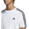 adidas Essentials Freizeitshirt Herren 000 - white/black XS