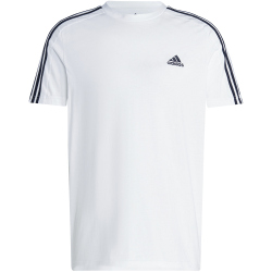 adidas Essentials Freizeitshirt Herren 000 - white/black S