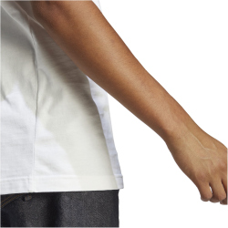 adidas Essentials Freizeitshirt Herren 000 - white/black M