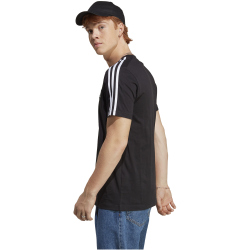 adidas Essentials Freizeitshirt Herren 000 - black/white S