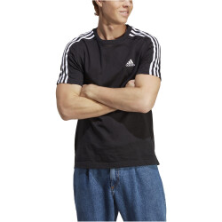 adidas Essentials Freizeitshirt Herren 000 - black/white XXL
