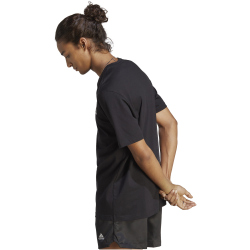 adidas Essentials Single Jersey T-Shirt Herren 000 - black S