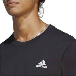 adidas Essentials Single Jersey T-Shirt Herren 000 - black S