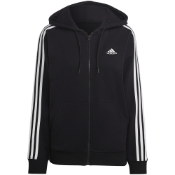 adidas Essentials 3-Streifen French Terry Kapuzenjacke...