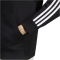 adidas Essentials 3-Streifen French Terry Kapuzenjacke Damen 000 - black/white XS