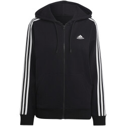 adidas Essentials 3-Streifen French Terry Kapuzenjacke...