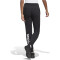 adidas Essentials Linear French Terry Trainingshose Damen 000 - black/white XL