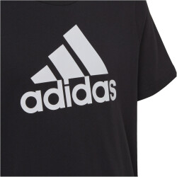 adidas Essentials Big Logo T-Shirt Kinder 000 - black/white 128