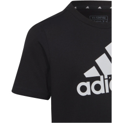adidas Essentials Big Logo T-Shirt Kinder 000 - black/white 128