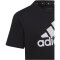 adidas Essentials Big Logo T-Shirt Kinder 000 - black/white 128