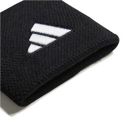 2er Pack adidas Tennis Schweißband, S 000 - black/black/white