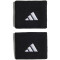 2er Pack adidas Tennis Schweißband, S 000 - black/black/white