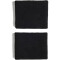 2er Pack adidas Tennis Schweißband, S 000 - black/black/white