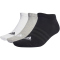 3er Pack adidas Thin and Light Sportswear Low-Cut Socken Herren 000 - mgreyh/white/black 34-36