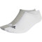 3er Pack adidas Thin and Light No-Show Socken 000 - mgreyh/white/black 34-36