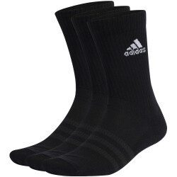 3er Pack adidas Cushioned Crew Socken 000 - black/white...