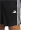 adidas Train Essentials Piqu&eacute; 3-Streifen Trainingsshorts Herren 000 - black/white XS