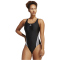 adidas 3-Streifen Badeanzug Damen 000 - black/white 34