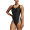 adidas 3-Streifen Badeanzug Damen 000 - black/white 38