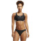 adidas 3-Streifen Bikini Damen 000 - black/white 34