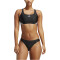 adidas 3-Streifen Bikini Damen 000 - black/white 34