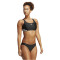 adidas 3-Streifen Bikini Damen 000 - black/white 34