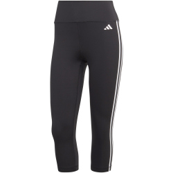 adidas Train Essentials 3-Streifen High-Waist 3/4-Leggings Damen HT5437 - black XS