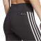 adidas Train Essentials 3-Streifen High-Waist 3/4-Leggings Damen HT5437 - black XS