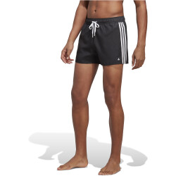 adidas 3-Streifen CLX Badeshorts Herren 000 - black/white XS