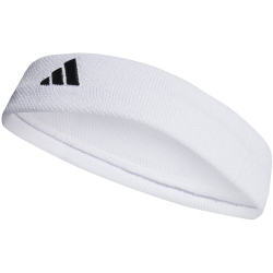 adidas Tennis Stirnband 000 - white/black 54/55cm