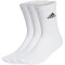3er Pack adidas Cushioned Crew Socken 000 - white/black 25-27