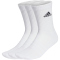 3er Pack adidas Cushioned Crew Socken 000 - white/black 34-36