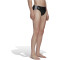 adidas Classic 3-Streifen Badehose Herren 000 - black/white 2