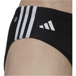 adidas Classic 3-Streifen Badehose Herren 000 - black/white 3