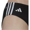 adidas Classic 3-Streifen Badehose Herren 000 - black/white 10