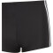 adidas Classic 3-Streifen Boxer-Badehose Kinder 000 - black/white 92