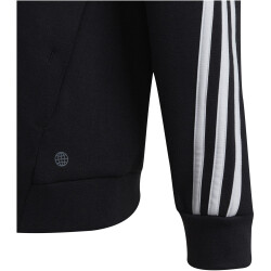 adidas Future Icons Kapuzenjacke Kinder 000 - black/white 164