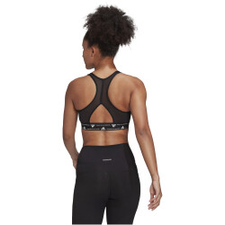 adidas Powerreact Training Medium-Support Sport-BH Damen 000 - black XXS/C