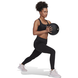 adidas Powerreact Training Medium-Support Sport-BH Damen 000 - black XXS/C