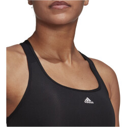 adidas Powerreact Training Medium-Support Sport-BH Damen 000 - black XXS/C