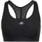 adidas Powerreact Training Medium-Support Sport-BH Damen 000 - black XXS/C